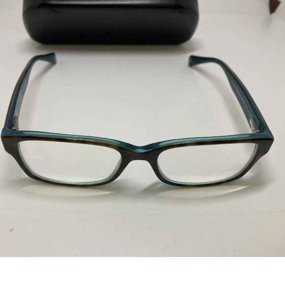 Coach Women's Eyeglass Frames and Case Dark Tortoise/Teal 5116 (50 16 135) - Picture 2 of 12
